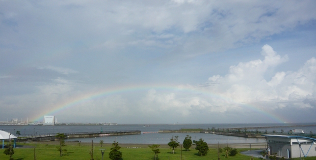 人工海浜「かわさきの浜」〜春〜