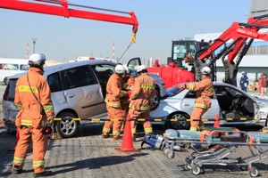 人命救助訓練（川崎市消防局）