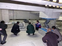 「国土交通省官署総務課長等会議出席者が東扇島防災拠点を視察