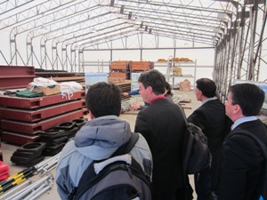 備蓄資機材視察