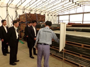 川崎市福田市長が視察されました。