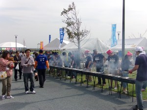 宮城県女川町のさんま炭火焼き（無料）