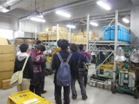 日本大学理工学部様（19名）が視察に訪れました。