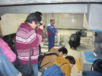 日本大学理工学部様（19名）が視察に訪れました。