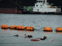 人工海浜（かわさきの浜）にて、川崎市消防局・幸消防署による水難救助訓練が行われました。 